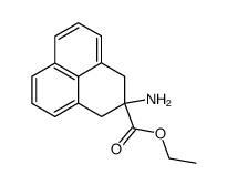 ethyl 2-amino-2,3-dihydro-1H-phenalene-2-carboxylate Structure