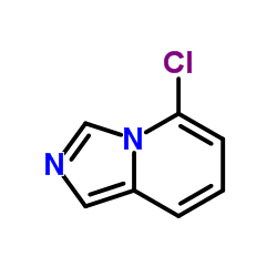 5-Chloroimidazo[1,5-a]pyridine结构式