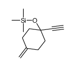 (1-ethynyl-4-methylidenecyclohexyl)oxy-trimethylsilane Structure