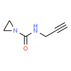 1-Aziridinecarboxamide,N-2-propynyl-(9CI) Structure