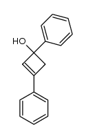 1,3-diphenylcyclobut-2-enol结构式