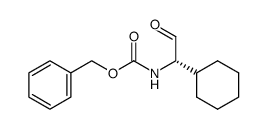 ((S)-1-Cyclohexyl-2-oxo-ethyl)-carbamic acid benzyl ester结构式