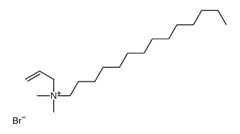 dimethyl-prop-2-enyl-tetradecylazanium,bromide结构式