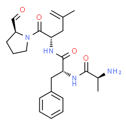 cyclo(prolyl-alanyl-phenylalanyl-leucyl)结构式