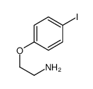 2-(4-Iodo-phenoxy)-ethylamine结构式