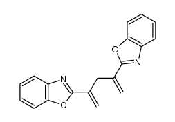 2,2'-(2,4-Penta-1,4-dienediyl)bibenzoxazole Structure
