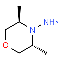 4-Morpholinamine,3,5-dimethyl-,trans-(9CI) picture