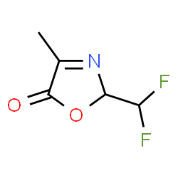 5(2H)-Oxazolone,2-(difluoromethyl)-4-methyl-(9CI) Structure