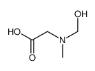 N-(hydroxymethyl)sarcosine structure