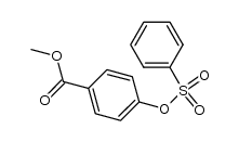 Methyl 4-((phenylsulfonyl)oxy)benzoate Structure