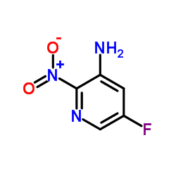 5-Fluoro-2-nitro-3-pyridinamine Structure
