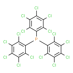 Tris(pentachlorophenyl)phosphine结构式