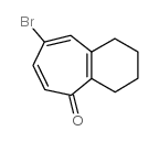 2-Bromo-6,7,8,9-tetrahydrobenzocyclohepten-5-one structure