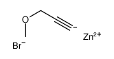 bromozinc(1+),3-methoxyprop-1-yne Structure