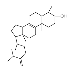 4 alpha-methyl-5 alpha-ergosta-8,24(28)-dien-3 beta-ol picture