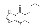 6-butyl-5-methyl-1H-[1,2,4]triazolo[1,5-a]pyrimidin-7-one Structure