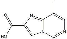 8-Methylimidazo[1,2-c]pyrimidine-2-carboxylic acid结构式