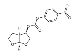 (3R,3aS,6aR)-hexahydrofuro[2,3-b]furan-3-yl (4-nitrophenyl) carbonate Structure