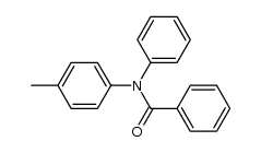 N-(4-Methylphenyl)-N-phenylbenzamide结构式
