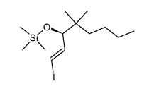 (R,E)-((1-iodo-4,4-dimethyloct-1-en-3-yl)oxy)trimethylsilane Structure