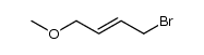 trans-1-Bromo-4-methoxy-2-butene Structure