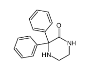 3,3-diphenyl-piperazin-2-one结构式