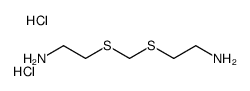 Bis(2-aminoethylthio)Methane Dihydrochloride structure