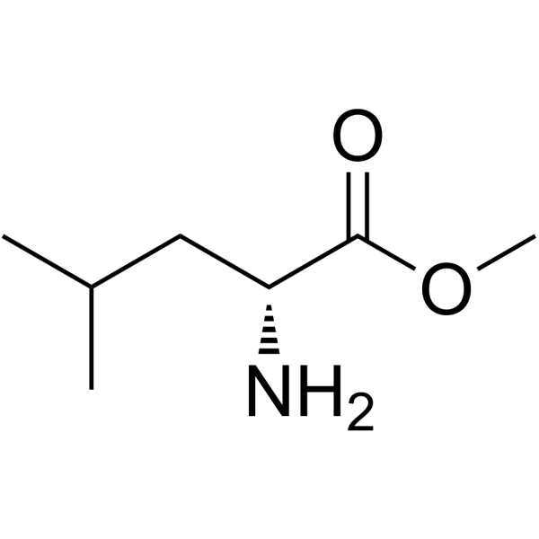 H-D-Leu-OMe.HCl structure