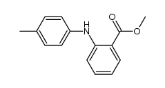 2-[(4-Methylphenyl)amino]benzoesaeure-methylester结构式