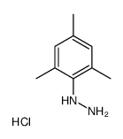 2,4,6-三甲基苯肼盐酸结构式