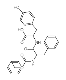 L-Tyrosine,N-[N-[(phenylmethoxy)carbonyl]-L-phenylalanyl]- (9CI) structure