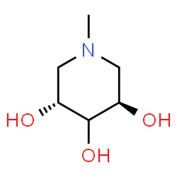 3,4,5-Piperidinetriol,1-methyl-,(3R,5R)-rel-(9CI) picture