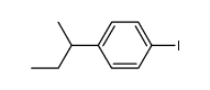 4-sec-butyl-1-iodobenzene Structure