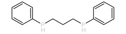 1,3-bis-(Phenylphosphino)propane structure
