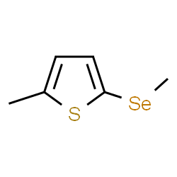 2-Methyl-5-(methylseleno)thiophene structure