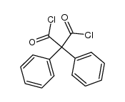 2,2-diphenylmalonyl dichloride结构式