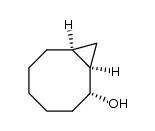 anti-(1α,2α,8α)-Bicyclo[6.1.0]nonan-2-ol Structure