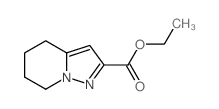 4,5,6,7-四氢吡唑[1,5-a]吡啶-2-羧酸乙酯结构式