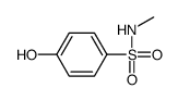 p-Hydroxy-N-methylbenzenesulfonamide structure