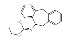 ethyl N-(6,11-dihydro-5H-dibenzo[2,1-b:1',2'-f][7]annulen-5-yl)carbamate结构式