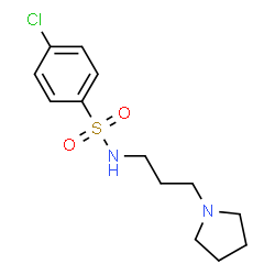 4-Chloro-N-[3-(1-pyrrolidinyl)propyl]benzenesulfonamide picture