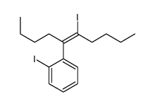 1-iodo-2-(6-iododec-5-en-5-yl)benzene Structure