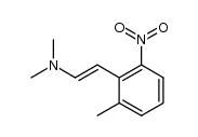 trans-6-methyl-β-dimethylamino-2-nitrostyrene Structure