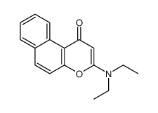 3-(diethylamino)benzo[f]chromen-1-one Structure