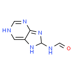 Formamide,N-(7,8-dihydro-1H-purin-8-yl)- (9CI) Structure