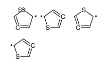 tetra(thiophen-3-yl)stannane Structure