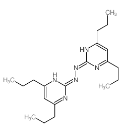 1,2-bis(4,6-dipropylpyrimidin-2-yl)hydrazine Structure