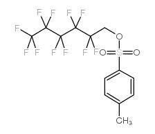 1H,1H-Perfluorohexyl p-toluenesulfonate Structure