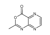 2-methylpyrazine[2,3-d][1,3]oxazine-4-one结构式