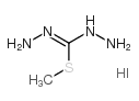 Methyl hydrazine-1-carbohydrazonothioate hydroiodide structure